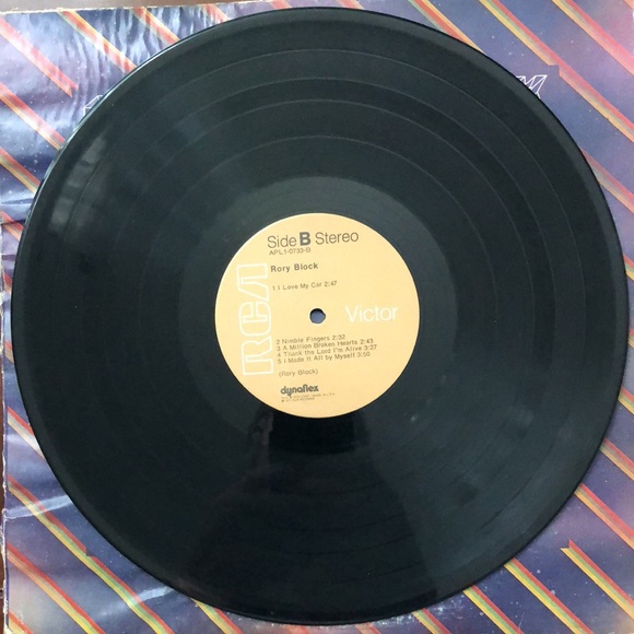 ***Free*** Rory Block Vinyl Lp '75 - Picture 1 of 6